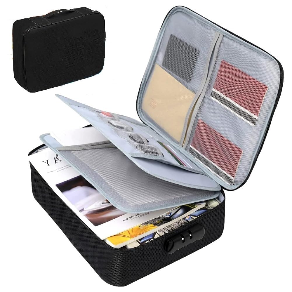 WATERPROOF DOCUMENT BAG WITH LOCK