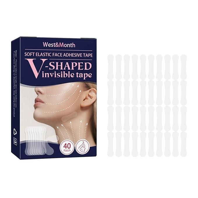 40 PCS V-SHAPED INVISIBLE LIFTING TAPES