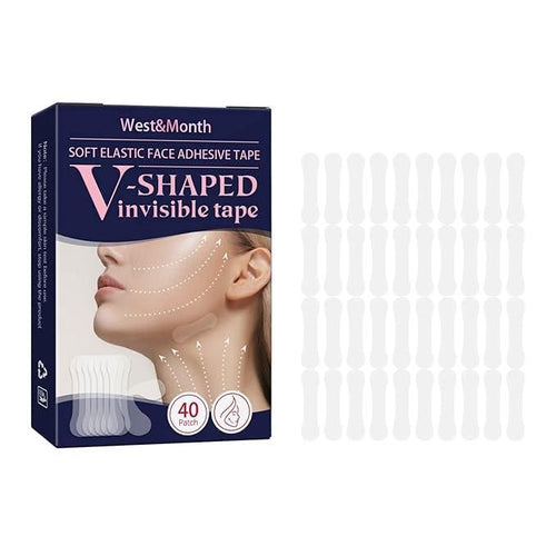 40 PCS V-SHAPED INVISIBLE LIFTING TAPES