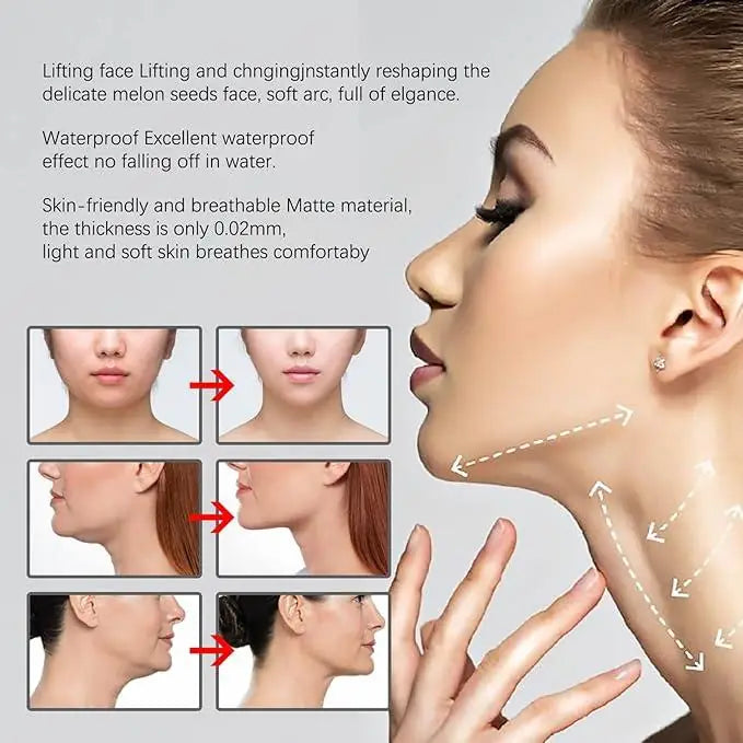 40 PCS V-SHAPED INVISIBLE LIFTING TAPES