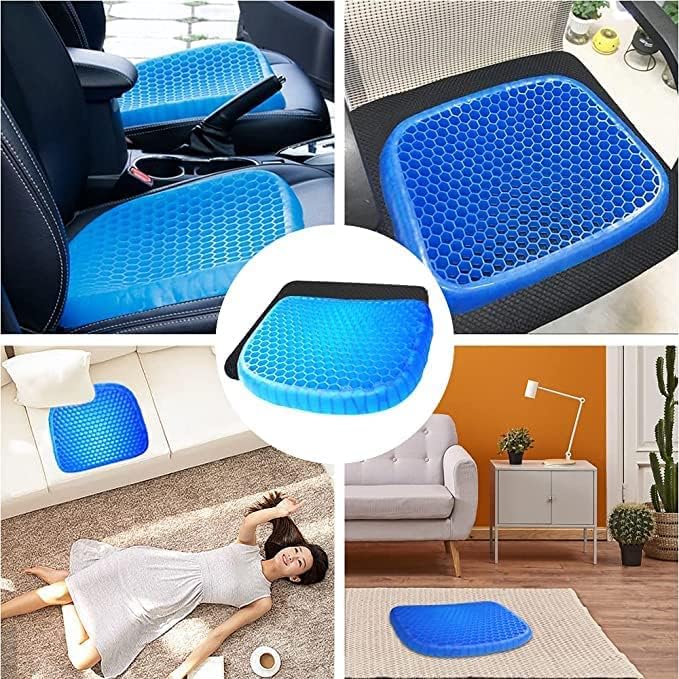 Egg Gel Seat Cushion – Ergonomic Pressure Relief &amp; Breathable Comfort