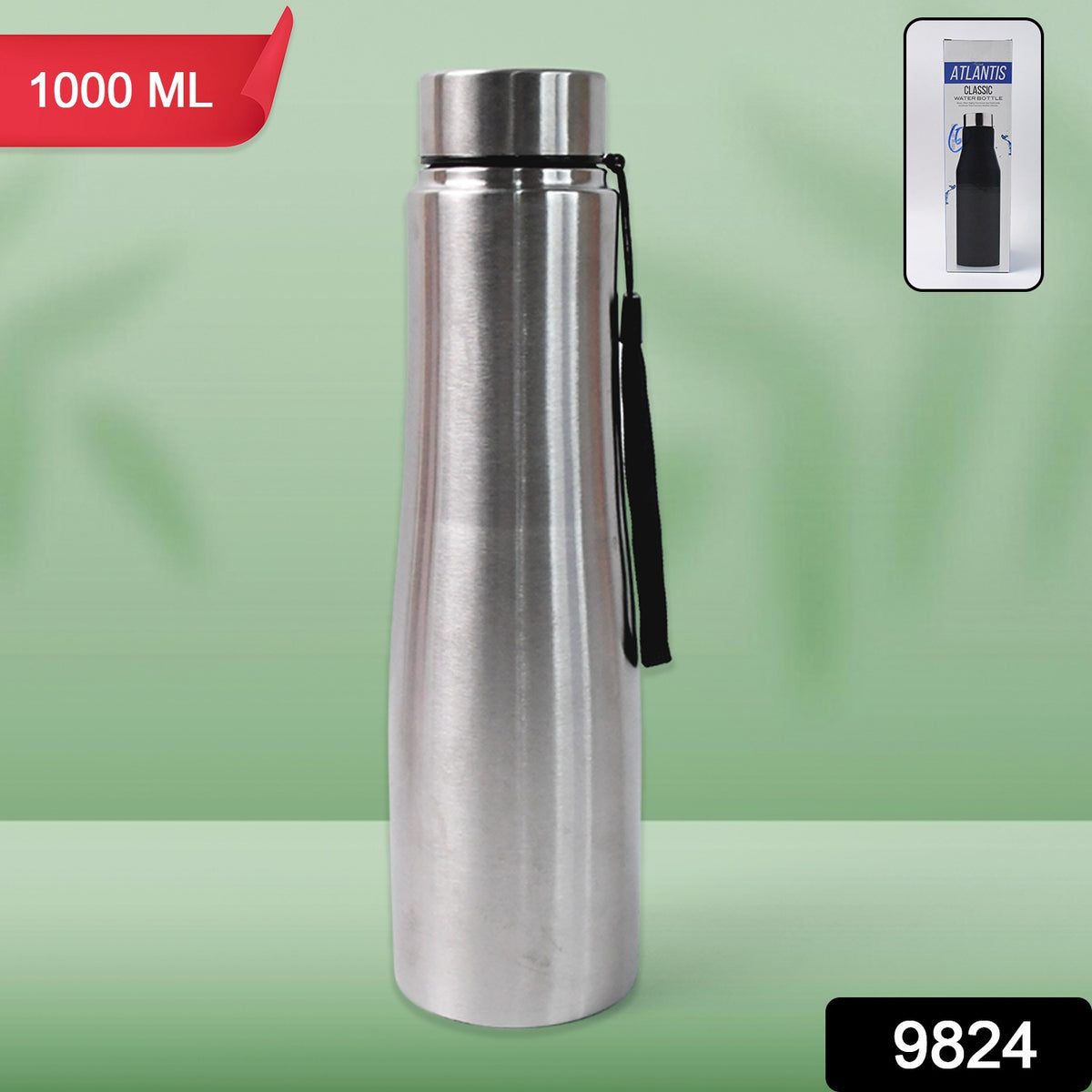 Stainless Steel Double Wall Vacuum-insulated Drink Water Bottle (1000 Ml)